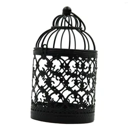 Candle Holders Bird Cage Shaped Holder Elegant Decorative For Anniversary Living Room Farmhouse Birthday Party Wedding