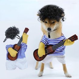 Dog Apparel Funny Cat Clothes Costume Pet Halloween Clothing Cosplay Role Playing Suit For Puppy Kitten Dressing Up