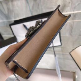 Fashion ladies one-shoulder messenger handbag coin purse wrist bag hand wallet high-quality leather brown2268