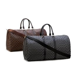 Luggage boarding Totes Bag Designer handbags Women MVS Shoulder PU leather Shopping Pocket Christmas Gift Classic Plaid Handle Tra288f