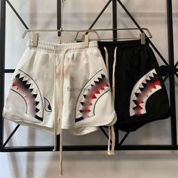 2024ss Summer Mens Hawaii Hip Hop Shorts Casual Patchwork Shark Polyester Camouflage Fitness Men Beach Shorts Bermudas Size