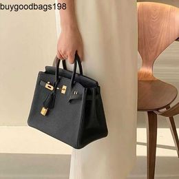 Designer Bag Womens Handbags High end genuine leather handbag for women TOGO with lychee pattern top layer cowhide semi handmade wax thread platinum mini 2530