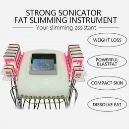 Lipo Laser Slimming Lipolaser Liposuction Machine 14 Pad Lipo Lasers Lllt Diode Cellulite Removal Fat Loss Home Salon Use Machine466