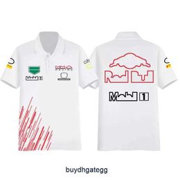 Men's and Women's New T-shirts Formula One F1 Polo Clothing Top Racing Team Uniform Racing Plus Size Summer Car Fan Ee7x