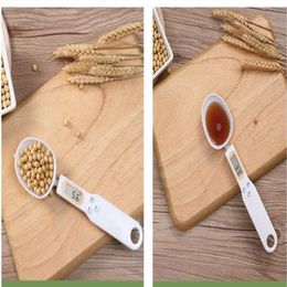 500g 0 1g Capacity Coffee Tea Digital Electronic Scale Kitchen Measuring Spoon Weighing Device LCD Display Cooking with USB220A