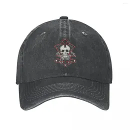 Ball Caps Vintage Watain Deaths Head Baseball For Men Women Distressed Cotton Headwear Metal Music Outdoor Travel Hat