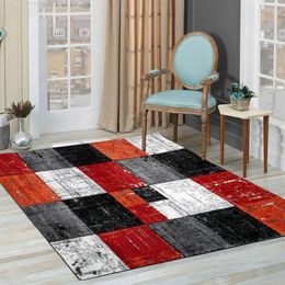 Carpets Geometric Carpet For Living Room Velvet Rug Kids Bedroom Bedside Rugs Soft Square Fluffy Washable Big Size