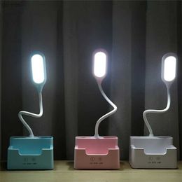 Desk Lamps LED Desk Lamp USB Rechargeable Touch Dimmable Table Light for Children Kids Reading Study Bedside Bedroom YQ240123