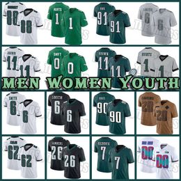 Jalen Hurts DeVonta Smith Football Jersey A.J. Brown Jason Kelce Brandon Graham Philadelphias Eagless Haason Reddick Darius Slay Jr. Lane Johnson D'Andre Swift Mariota