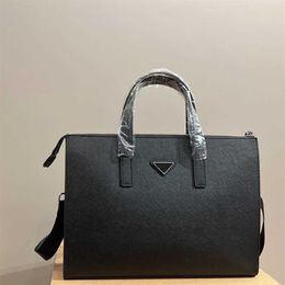 leather totes handbags women designer tote bag Fashion Large Shoulder Briefcase black purses Simple Work Crossbody Bags 230105257q