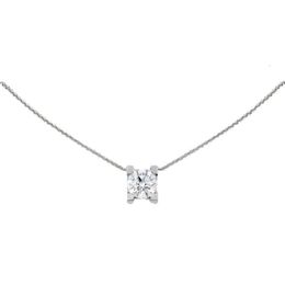 Muimu Necklace Designer Women Top Quality With Box Pendant Cowhead Necklace Style Versatile Simple Grade Brass Plated Single Diamond Luxury Women's Necklace