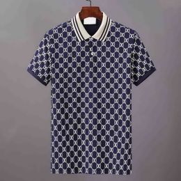 Summer Mens Polo Shirts Designer Polos Men Short Sleeves Letter Print Casual Business Fashion Polo