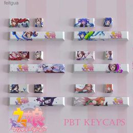 Keyboards Keyboards Japanese Anime Keycaps Spacebar Supplement key Caps Custom Anime Character Cherry Profile PBT Keycaps for Mechanical Keyboard YQ240123