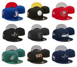 2024 Unisex Detroit Baseball Full Closed Caps Summer Snapback SOX D Letter Bone Women Color All 32 Teams Casual Sport Flat Fitted hats SF Mix Colors Size 7-8