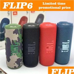 Portable Speakers 6 Wireless Mini Box Ipx5 Waterproof Outdoor Stereo Bass Music Bluetooth Speaker Independent Tf Card Drop Delivery Dhx4P