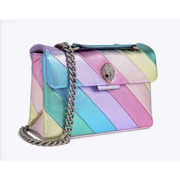 Factory Wholesale Customized Famous Women Handbag 2024 Luxury Rainbow Women Handbags