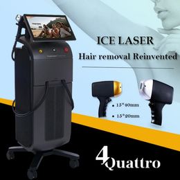 2024 Diode Laser Hair Removal Machine 1600W 808Nm Ice Speed Depilation 755 808 1064 Price523