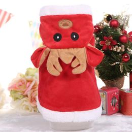 Dog Collars Christmas Costume Puppy Xmas Cloak Santa Hat With For Decoration Size