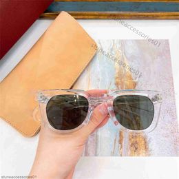 Lee JACQUSS Retros Vintage Rectangular Polygon Acetate Frame VENDOMS Men Marie Women Sunglasses Mage Optical Colour Lens