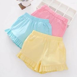 Shorts Children Clothes Candy Colors Bottoms School Girls Summer Baby Toddler Teen Girl Short Pants Kids Trousers 6 8 10 12 Year