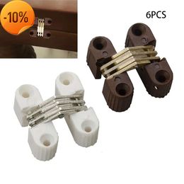 New Other Home Appliances 6Pcs Concealed Hinges Folding Door Barrel Cross Hinge Dining Table Invisible Hinge Hardware Wardrobe Furniture Accessories