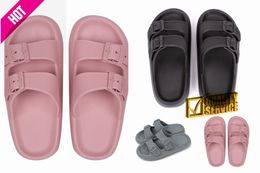 2024 Designer Brand Hot Selling Summer Outdoor Platform Luxury Sandals Flat Shoes for Men Women Outdoor Pink Orange Swimming Pool Beach Slippers Large