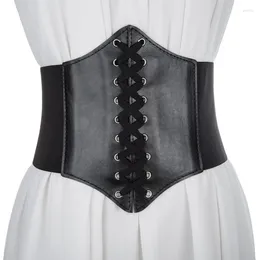 Belts 2024 Corset Wide Pu Leather Slimming Body For Women Elastic High Waist Cinto Sobretudo Feminin Ceinture Femme Fajas