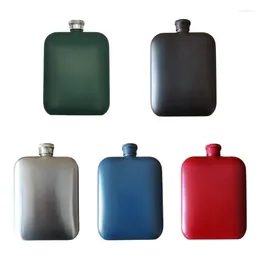 Hip Flasks Portable Square Wine Lightweight Kettle Camping Drink Dispenser Suitable For Outdoor Activities And GXMA