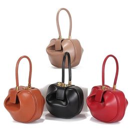 Designer handbags latest women casual totes napa leather dumpling shape crossbody bag 21cm 16cm two sizes258x