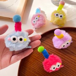 Hair Accessories Korean Cute Cartoon Plush Animal Clips 3D Funny Barrettes Children Kawaii Headwear Girls Kids