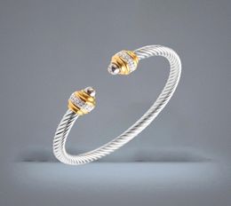 Necklace Dy Jewelrys Bracelet Sliver Mens Womens Platinum Pearl Head Fashion Versatile Bracelets Jewelry Plated ed 9938083