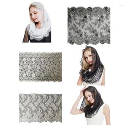 Scarves Lace Latin Mass Mantilla Veil Catholic Headcovering Scarf Dropship