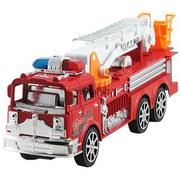 Aircraft Modle Simulation Ladder Fireman Fire Truck Firetruck Toy Educational Vehicle Model for Kids Boys Cool Toys Kidsvaiduryb
