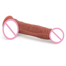 Dildos Dongs Raytheon Liquid Silica Gel Imitation Penis Manual Dildo Female Masturbation Adult Products