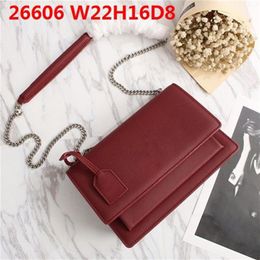 Designer Shoulder bags women fashion Crossbody 22cm wide hard shell real cow leather perfect business briefcase262Y