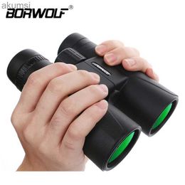 Telescopes Borwolf Military HD 10x42 Binoculars Long Range Professional Hunting Telescope Waterproof YQ240124