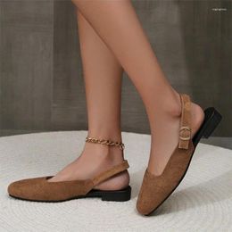 Sandals Summer Women Flats Shoes Casual Slingback Mules Designer 2024 Fad Walking Slippers Retro Slides Femme Zapatos