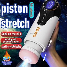 Masturbators Aeroplane Cup Electric Automatic Super Endur Artificial Realistic Vagina Male Penis Glans Trainer Masturbator Sex Tooys for Man