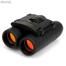 Telescopes 30x60 Red Film High-power Binoculars Portable Mini-telescope Military Binoculars Telescope Telescopio High Quality Free Shipping YQ240124