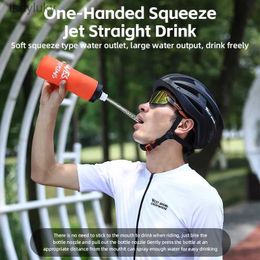 Water Bottles Cages WEST BIKING Bicycle Bottle 620ml Road Bike Outdoor Sports Portable Large Capacity Drink Cycling Bottle L240124