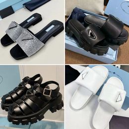 Designer-Damenhausschuhe, luxuriöse flache Sandalen, Poolkissen-Pantoletten, Sonnenuntergang, gepolsterter Vorderriemen, modische, leicht zu tragende Pantoletten, schwarz-weiße Fuchsia-Flip-Flops