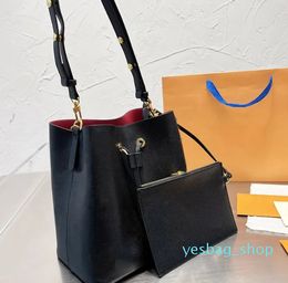 Neonoe Bucket bags Designer Handbag brand luxury Women Shoulder Bag Classic