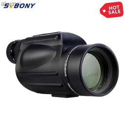 Telescopes SVBONY Monoculars SV49 13/10-30X50 Telescope Professional powerful Binoculars Spyglass For Tourism Camping Gifts for Teenagers YQ240124
