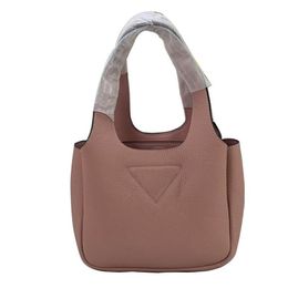 leather handbags women tote clutch bag shoulder bags fashion plain Deerskin veins Sheepskin genuine leather Triangle letter hasp M226z