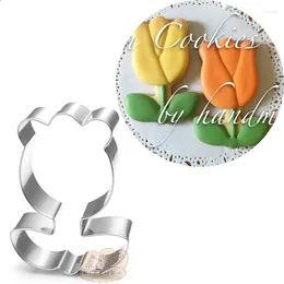 Baking Moulds 1pcs Flower Leaves Bakeware Sugarcraft Fondant Cake Decor Tools Pastry Shop Metal Stainless Steel Cookie Cutter Biscuit Mould