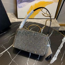 Top diamond handbag Shoulder bag specially designed for women Bust fashionable Chain handbags Handmade fashioned Shoulder Bags Pur198h