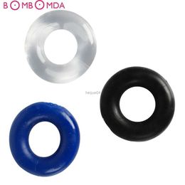 Vibrators 3pcs Stretchy Stay Hard Beaded Cockring Penis Enhancer Ring Delay Ejaculation Penis Trainer For Men Sex Toys Male Adult Products