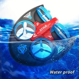 JJRC H101 Intelligent Remote Control Water, Land And Air Three-in-One Drone, One-Button Return, Low/Medium/High Speed Switching, Headless Mode, Low Voltage Warning