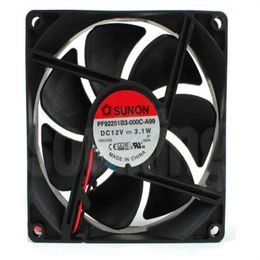 PF92251B3-000C-A99 9225 12V two-wire silent large airflow cooling fan