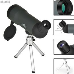 Telescopes 20X50 Professional Outdoor Birdwatching Telescope Optical Lens Monocular Waterproof Telescope for Hiking Camping Telescope YQ240124